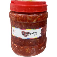 업소용 쫄깃한 오징어젓갈 2kg / 반찬단지 그린, 1개