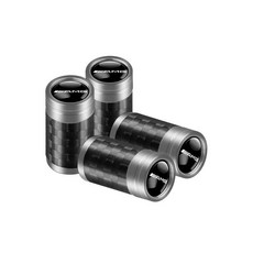 섬유 자동차 스타일링 휠 타이어 밸브 캡, 3. TX Silver AMG, 1개