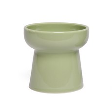 헬로우펫 강아지 밥그릇 고양이 식기 물그릇, 1개, 피스타치오그린 L