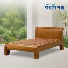 건강한아침 3614 돌침대 흙 온열 황토 온돌 1인용 슈퍼싱글 SS, 황토포졸란