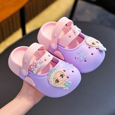 夏季兒童涼拖鞋女童公主防滑透氣瑪麗珍外穿中小童女孩沙灘洞洞鞋