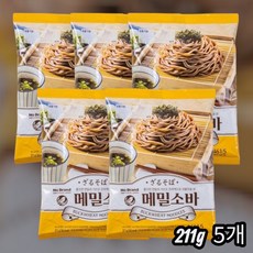노브랜드 메밀소바 211g x 5인분, 5개