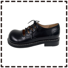 HIPPU l 히푸 l 여성 길리슈즈 l Women's Gillie Shoes Black