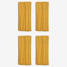 10mm 바이어스테이프 칼라바이어스 4yard, 4개, 머스타드