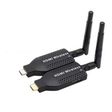 HDMI 무선 송수신기 세트 익스텐더 리피터 전송기, 1개, 3_무선 150m 1송신 1수신 금속형
