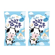 말랑카우 밀크 79g 2개 달콤한 카라맬 캬라멜 간식 eun555YT, 1g, 1개