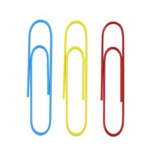 더가 새학기준비 대형 클립 대형메탈클립, 옐로우