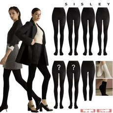 [시슬리 SS19 고탄력 유발/무발/기모 레깅스 7종+양말 2종 세트