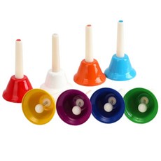 Kes.B 무지개 8음 핸드벨 1세트, 1개