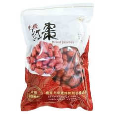廣漢 紅黑棗 600g｜天然日曬，果肉飽滿Q彈，健康零食首選, 1個, 600公克 紅棗