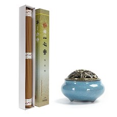 일심향 제사 향초 양초 만복향당 제수향+향로, 1세트