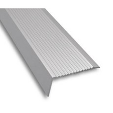 (재단가능) 신형 알루미늄 계단 논슬립(36mm 50mm) 2사이즈(2.4M 3M) _계단 미끄럼방지 논슬립 모서리마감 꼼꼼이 코너비드 ㄱ자 상가계단논슬립 상가병원미끄럼방지, 2.4M, 폭 50mm