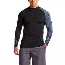 테슬라 암프린트 긴팔 래쉬가드 수영복 TM-MSR17_H 956772