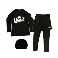 뉴키즈팩토리 주니어 키즈 남아 생존수영 수영복 래쉬가드 세트