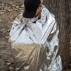 응급 발열 대형은박담요 140x210cm 비상 생존키트, 단품, 본상품선택, 1개