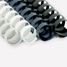 스프링제본기 문서 제본용 21공 플라스틱 스프링 100개입 자료 정리용 링 바인더 19mm 79000EA 1EA, 남색