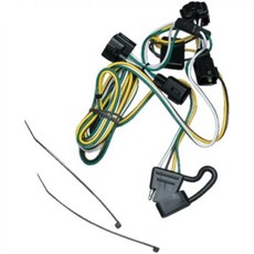 테크온샤 118329 TOne® T커넥터 하네스 4웨이 플랫 19952003 닷지 다코타 호환 19952001 램 1500 19952002 2500 3500 4000 검은색, 테크온샤 118329 TOne® T커넥터 하네스 4웨