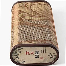 시원한 여름 통풍 대나무 목침 죽부인 사각 베개 건강베개 여름침구 선물