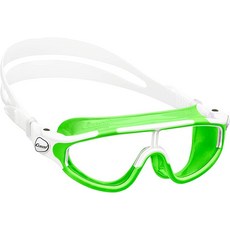 Cressi Baloo 수영 고글 오렌지+ 화이트 [이중] 467642, 크레씨 Cressi 발루, 라임/화이트 [듀플리케이트], 라임/화이트 [중복] 467642