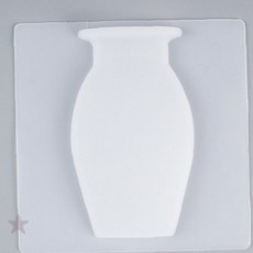 벽부착 화분 홀더 실리콘 접착 무타공 꽃 장식 거실 주방 인테리어 소품, 1벽부착화분-화이트