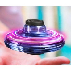 플라잉 스피너 피젯 어른 플라이노바 고급 노바 날으는부메랑 LED 충전식 선물용, 1개, G. 컬러풀 블루 + 리모콘