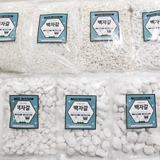 백자갈 3kg 조경 화분 인테리어 원예용 어항꾸미기, 백자갈3호, 1개