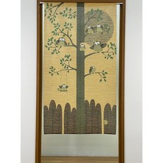 cloth shop 천이나 영업 노렌 따뜻한 UV 단열 보온 북유럽 세련된 칸막이 폭 85cm x길이 150㎝ MM 금운 후쿠로 GO