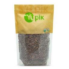 유픽 유기농 생 카카오 닙스 1kg (998g) 프리 Yupik Organic Raw Cacao Nibs 2.2 lb (35.2 oz) Gluten-Free Koshe, 1개