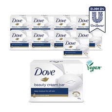 도브 화이트 뷰티바 비누 대용량 135g x 10개, 10개입