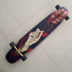 Dasilva 長板精准橋整板 新款正面防滑顆粒設計 頂點軸承輕量, 如圖所示, 1個