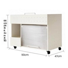 고양이 원목 화장실 냄새방지 배변통 사막화 방지 모래통, 1개, 에코 원목 스노우화이트 화장실없음