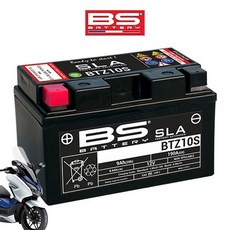 18-20 BS배터리 혼다 포르자300 SLA 타입 BTZ10S 유아사 YTZ10S 호환, 1개, 포르자300/BTZ10S