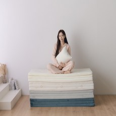 동서가구 EZ매트 견면 3단 접이식 매트리스