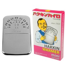 【山道具屋】日本製 Peacock HAKKIN 白金懷爐 迷你暖手爐 (18小時) 登山 寒流必備, 1個, mini懷爐