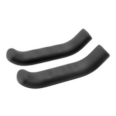 자전거 브레이크 커버 핸들 그립 손잡이, 2개, 블랙