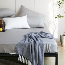네모라인 렌징(텐셀) 모달 홑겹 매트리스커버 3Size 4Colors