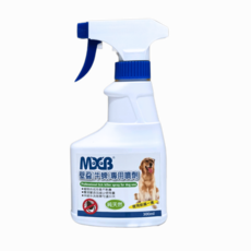 美克 MXB 壁蝨(牛蜱)專用噴劑 300ml 寵物體外防護 植物萃取 長效保護, 1個