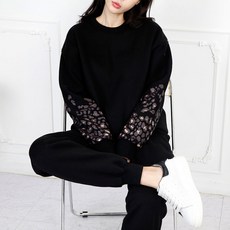 SOON2 女款袖子束口褲刷毛運動套裝