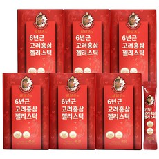 삶담은홍삼 6년근 고려홍삼 젤리스틱, 6개, 15개입