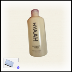 히야 마일드벗딥 클렌징 워터 HYAAH 페이스 클렌저, 2개, 300ml