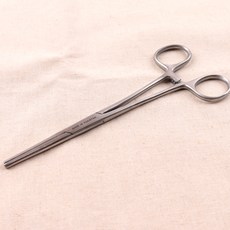 집게가위 겸자가위 18cm, 1개, 은색