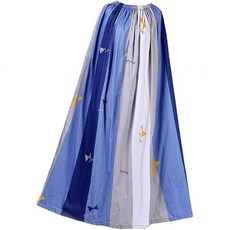 댄서를 위한 휴대용 탈의실 탈의 텐트 해변 보트를 프라이버시 보호소 즉석 드레싱 사진 찍기, Blue Stripes, 1.4m