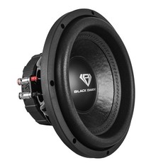 블랙 다이아몬드 다이아 10D4 10인치 듀얼 4옴 서브우퍼 u2013 220W RMS 440W 최대 보이스 코일 눌리지 않은 종이 서라운드 베이스