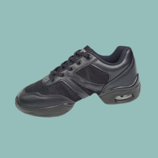 Allonge Saddle Dance A1 爵士運動鞋 排舞 MV舞 Zumba舞 氣墊款, 250, 黑色