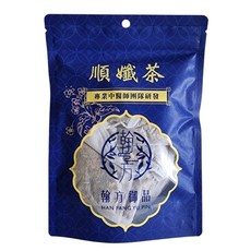 翰方御品 順孅茶(7包入) 無糖茶包 漢方飲品, 1個, 17g, 7個裝