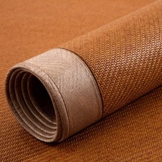 安吉凉席夏季加厚古藤席1.8米床1.5m1.2空调席子三件套空调专用, 凝膠注入記憶棉, 印尼藤白棉芯藤席