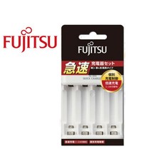 FUJITSU 急速型充電器 FCT344AT (不含電池) AA/AAA電池適用, 1個
