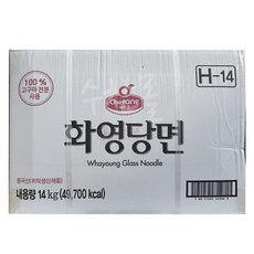 쉐프원 화영당면, 1개, 14kg