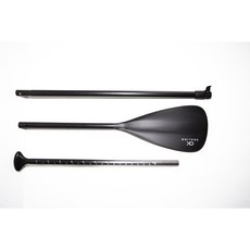 衝浪船槳 170-220cm 鋁桿快鎖多用途三節划船衝浪船槳 黑色 PP加纖槳葉 PP握把, 黑色,伸缩范围170~220cm