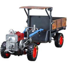 11438619 다이캐스트 모형 미니어처 수집품 성인용 트랙터 모델 - 상세한 수집이 가능한 농업기계 및 스케일 리얼한 마감 디스플레이 애호가 선물 수집가 내구성 있는 구조 몰